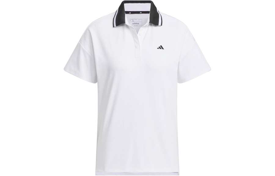 Adidas Adidas Short Sleeve Polo Shirt Polo Shirt Women's White