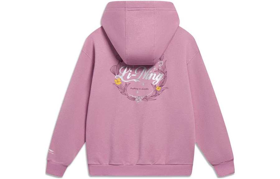 Li-Ning Li Ning Sports Trendy Collection Sweatshirt Women's Light Rose Red