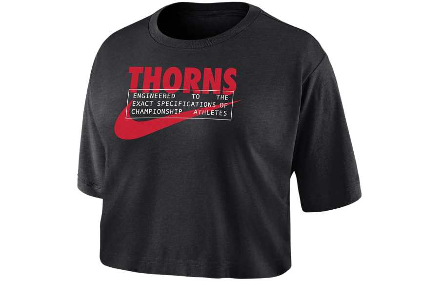 Nike Nike Portland Thorns Women's Nike Dri FIT Soccer Cropped T Shirt