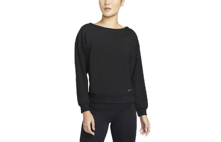 Nike Nike Sweatshirts Women's Black Crew Neck Moderate Regular