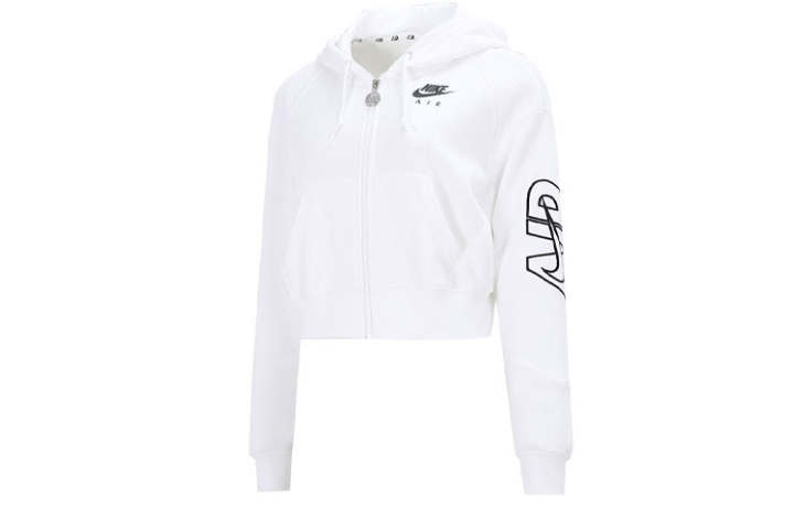 Nike Nike Jackets Women's White Hooded Moderate Other