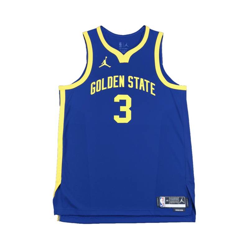 Jordan Jordan x NBA Golden State POOLE Basketball Jersey Men's Blue