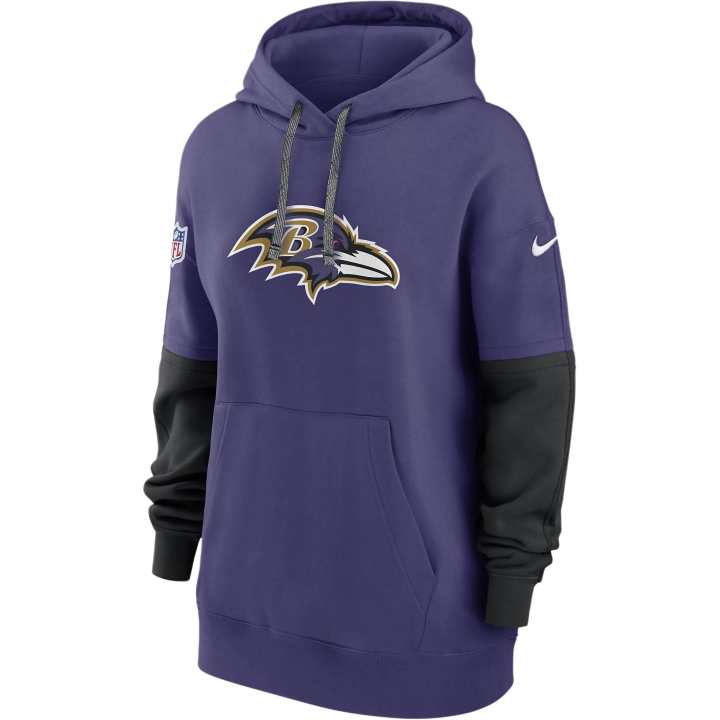 Nike Nike Baltimore Ravens Sideline Essential Women's Nike Nfl Pullover Hoodie