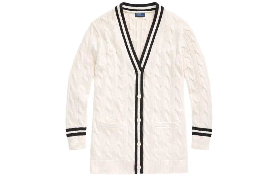Polo Ralph Lauren Knitwear Slightly Loose Fit Women's White