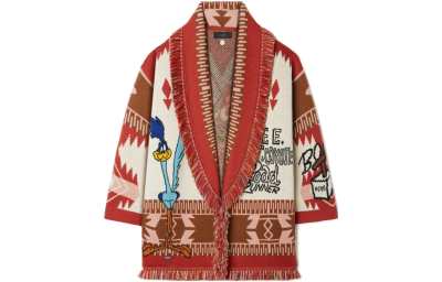 Alanui X Looney Tunes Icon Jacquard Cardigan