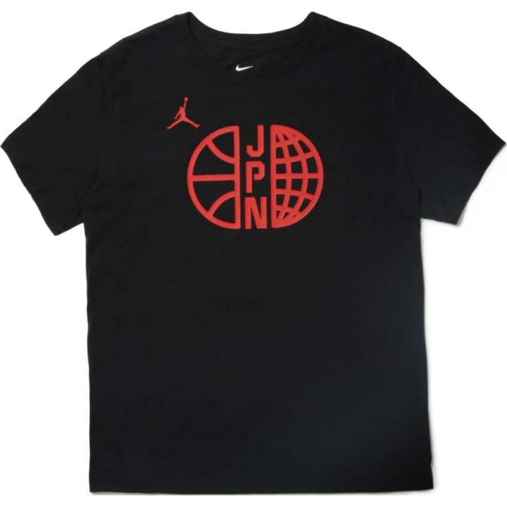 Jordan Jordan T Shirts Women's Black Crew Neck Moderate Other