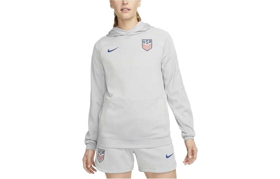 Nike Nike Sweatshirts Women's Gray Hooded Moderate Other