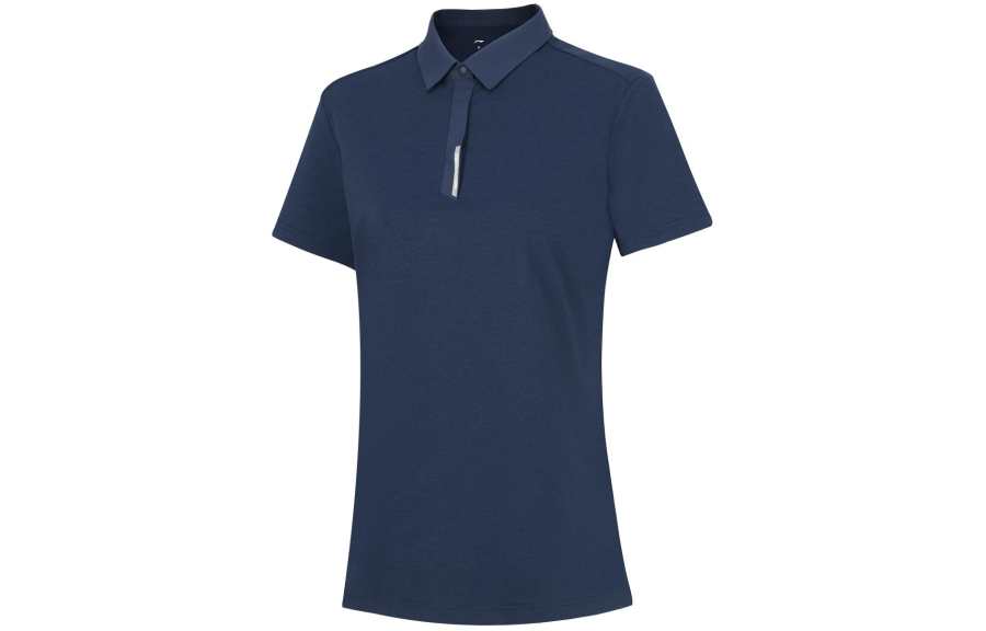 Li-Ning Li Ning Polo Shirt Women's Dark Ship Blue