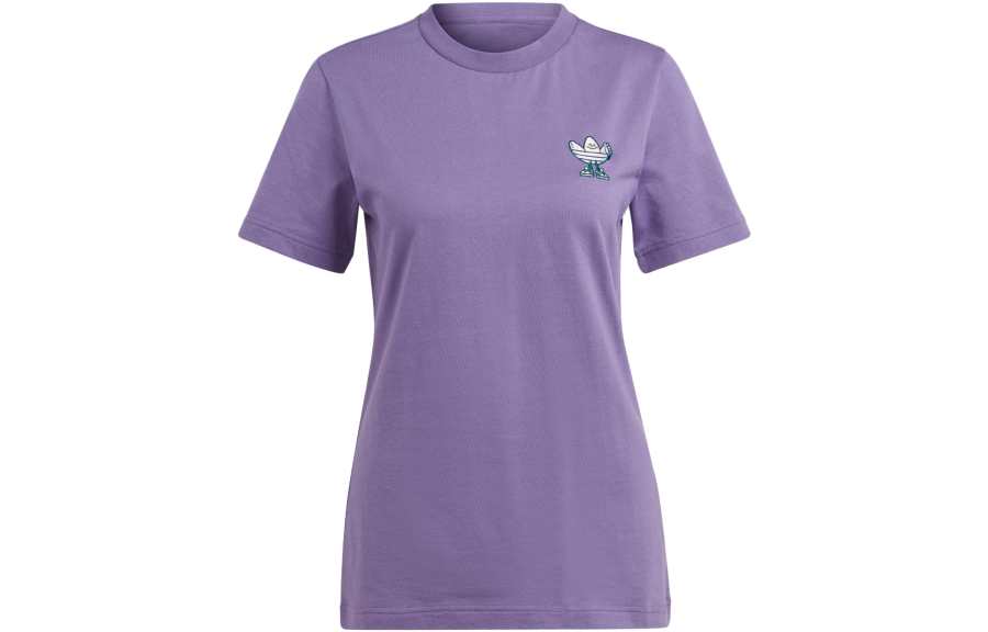 Adidas Originals T Shirt Women's Technology Purple
