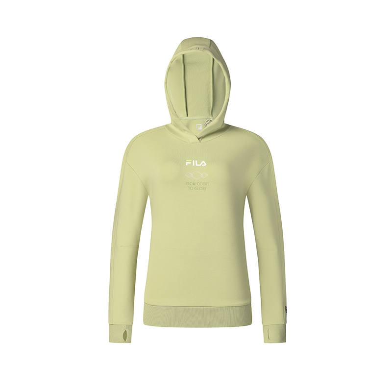 FILA Sweatshirt Women's Dark Light Green