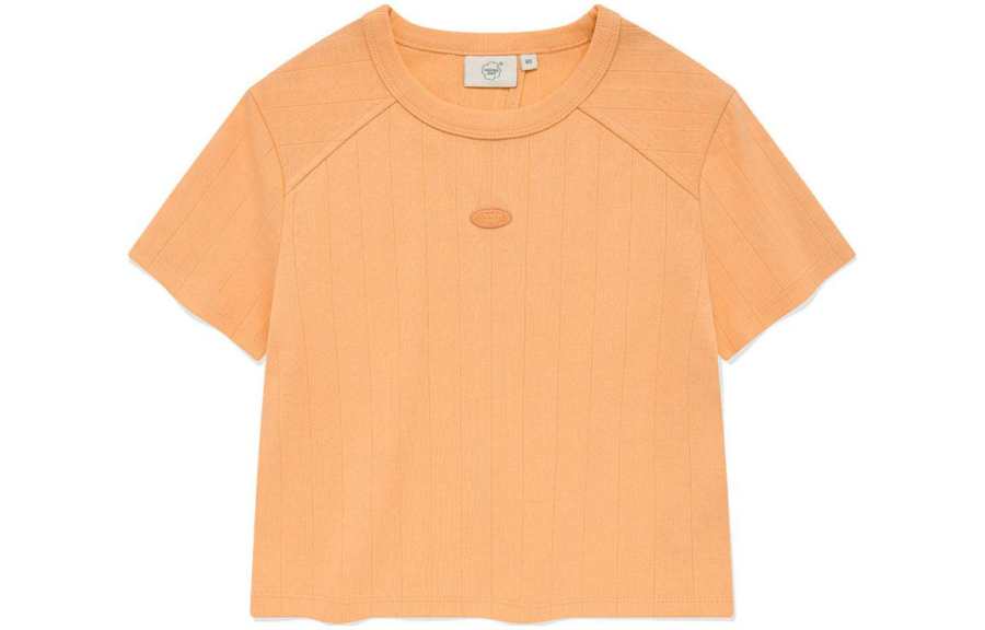 COVERNAT Regular T Shirt Women's Salmon Color