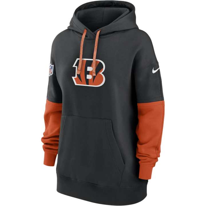 Nike Nike Cincinnati Bengals Sideline Essential Women's Nike Nfl Pullover Hoodie