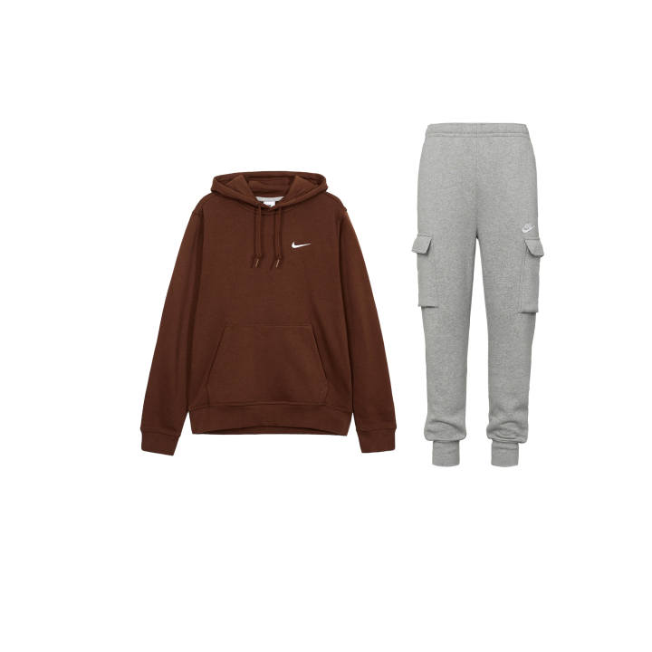 Nike Nike Sweatshirt Sets Men's Hooded Thickened