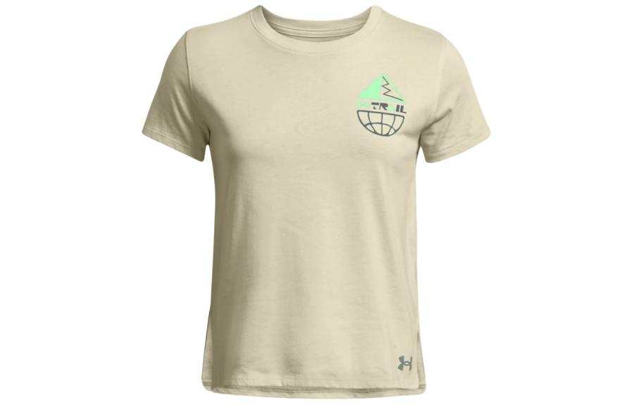 Under Armour Regular T Shirt Women's Pink Silt Gray