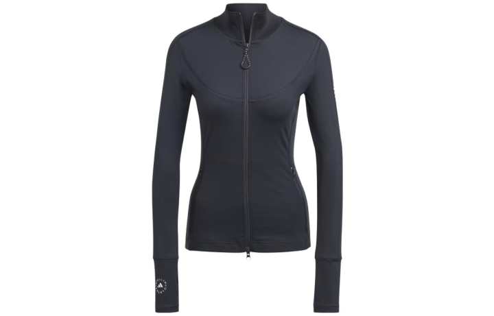 Adidas Adidas X Stella McCartney Jackets Women's Black Stand Collar Moderate Other