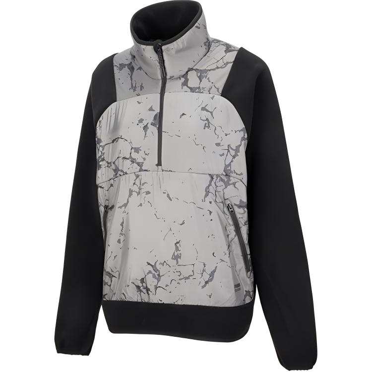 PUMA Seasons Sweatshirts Women's Black Stand Collar Moderate Regular