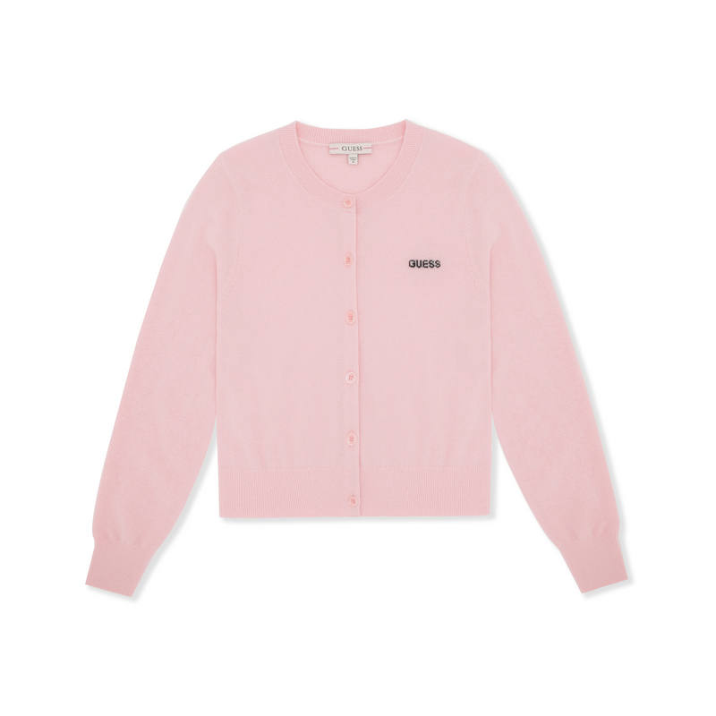 GUESS Knitwear Women's Crew Neck Moderate Cardigan