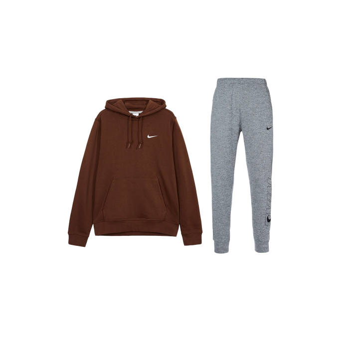 Nike Nike Sweatshirt Sets Men's Hooded Thickened