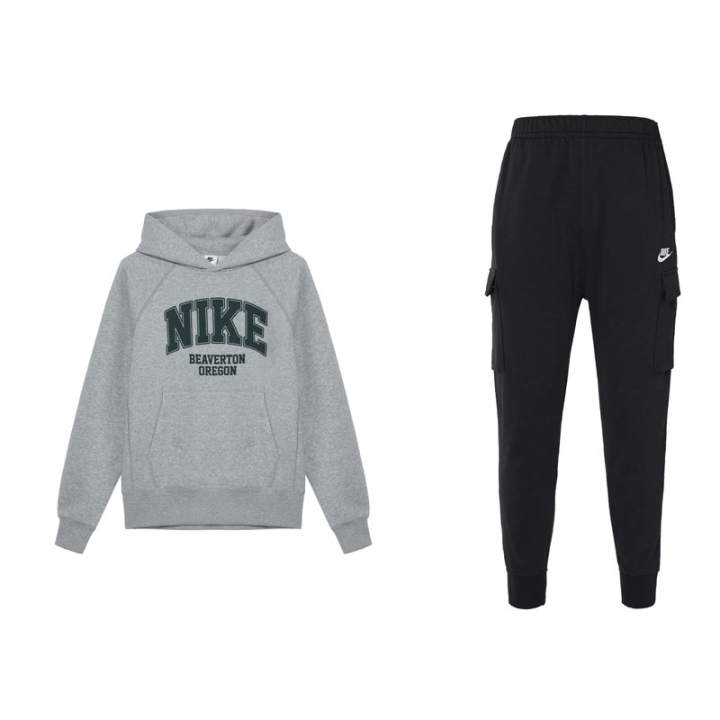 Nike Nike Sweatshirt Sets Men's Hooded Moderate