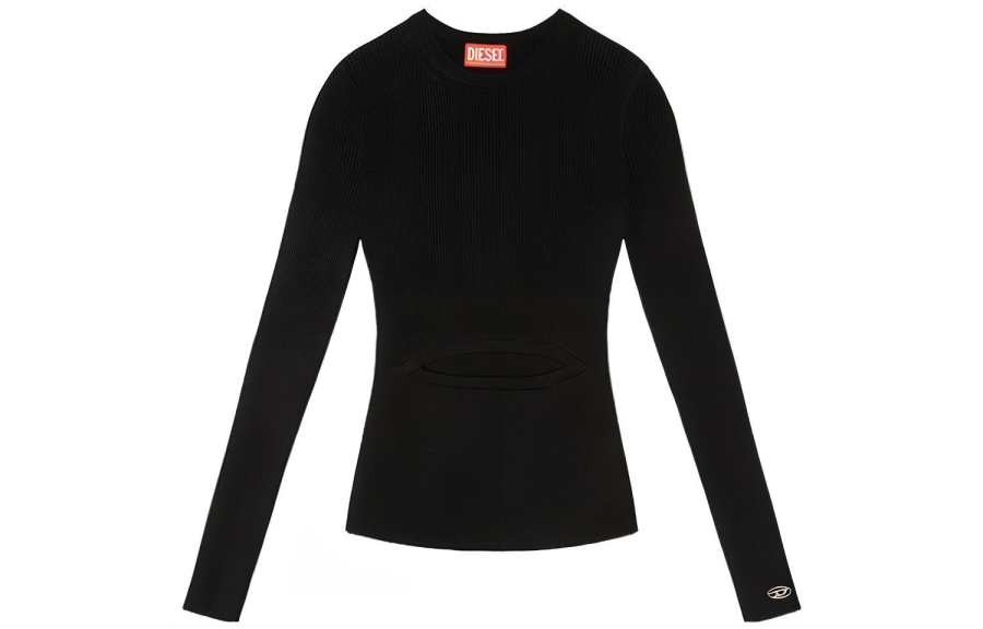 DIESEL DIESEL M Peris Cut Out Ribbed Knit Top