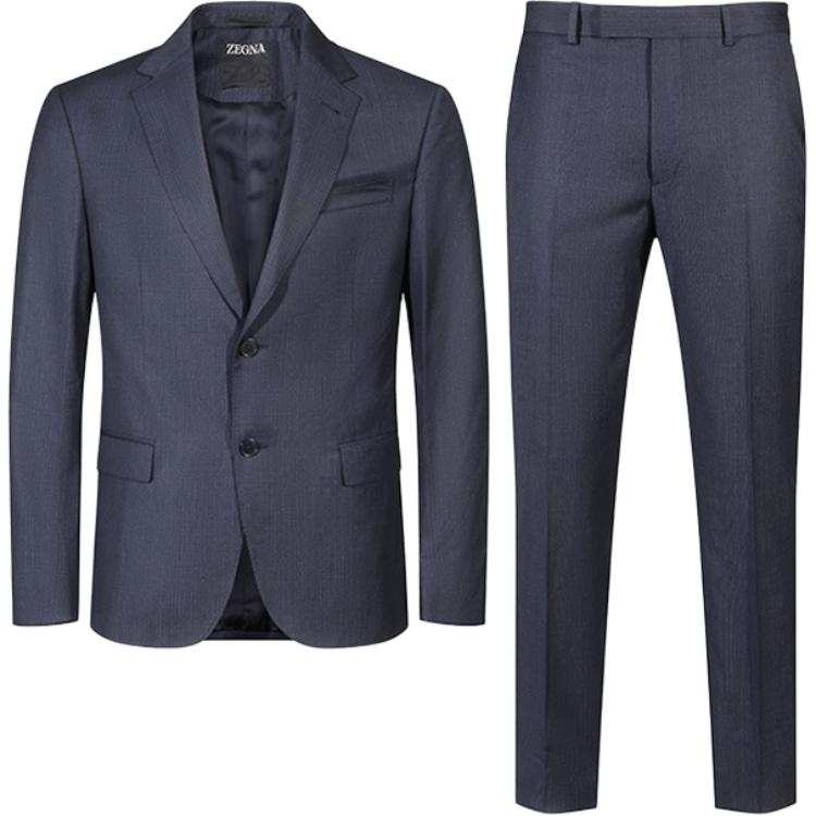 Ermenegildo Zegna FW24 Business Suit Men's Dark Blue