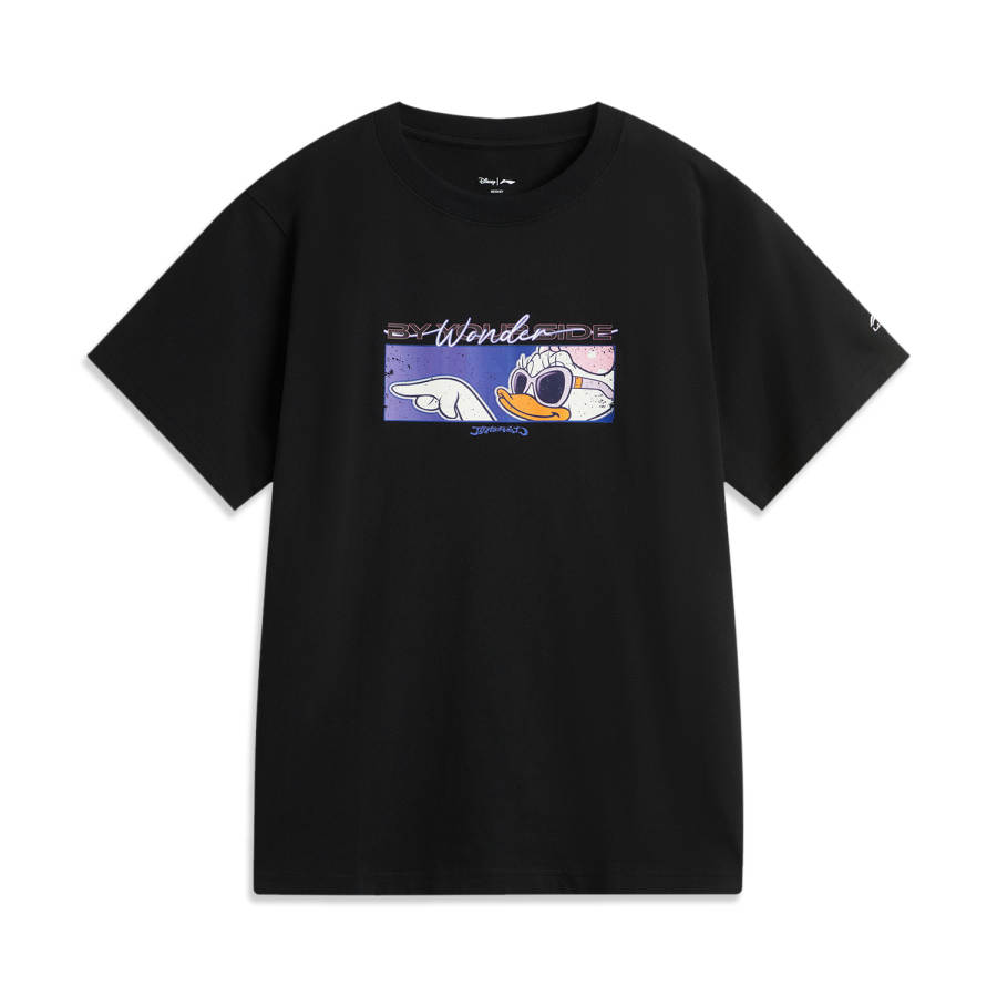 Li-Ning Li Ning x Disney T Shirt Women's Black