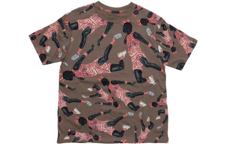 Nike Nike T Shirts Women's Red Brown Crew Neck Moderate Other