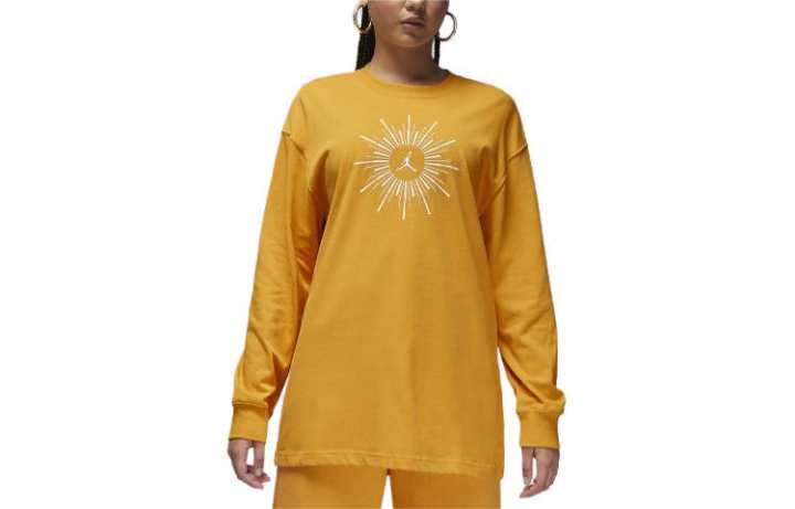 Jordan Jordan T Shirt Women's Yellow Ochre