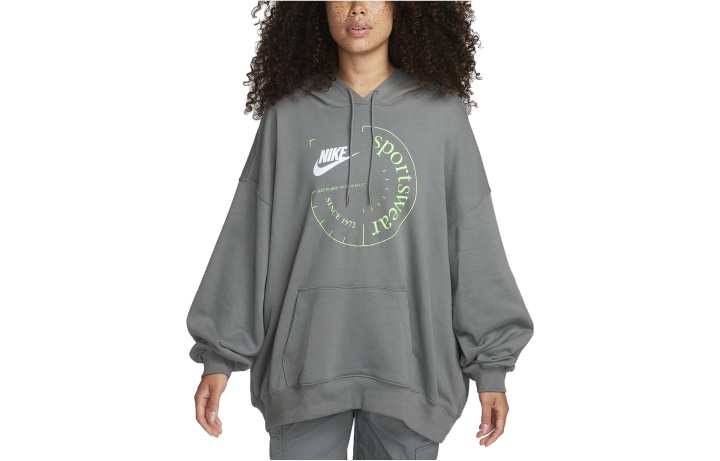 Nike Nike Sweatshirts Women's Gray Hooded Moderate Other