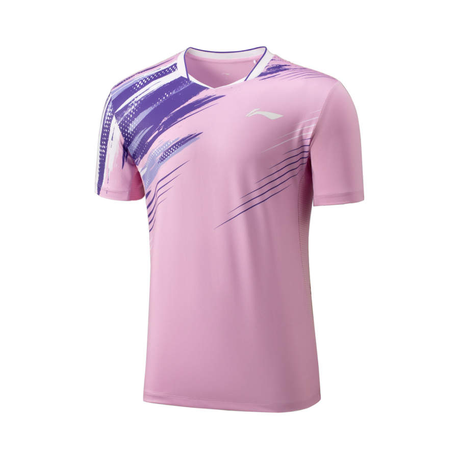 Li-Ning Li Ning Badminton Collection Badminton Jersey Unisex Light Blue Purple