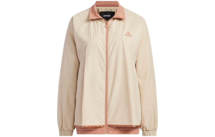 Adidas Adidas Jackets Women's Beige Hooded Moderate Other