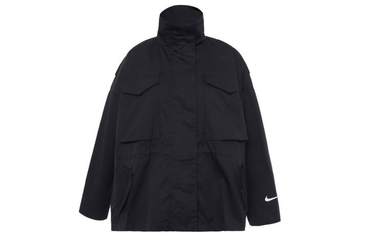 Nike Nike Sw Collection Essentials M65 Women's Multi-Pocket Loose Fit Jacket Black