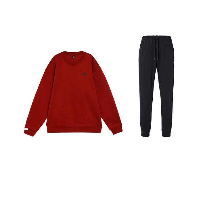 Adidas Adidas Sweatshirt Sets Men's Crew Neck Thickened