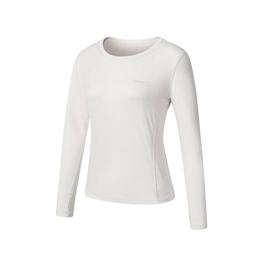 Saucony T Shirt Women's Dew Gray
