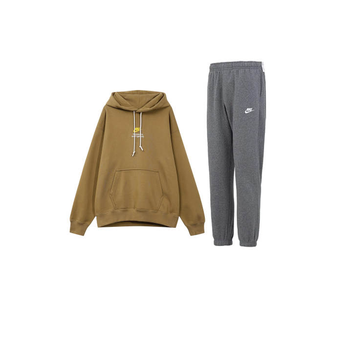 Nike Nike Sweatshirt Sets Men's Hooded Thickened