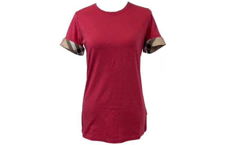 Burberry T Shirt Women's Dark Red