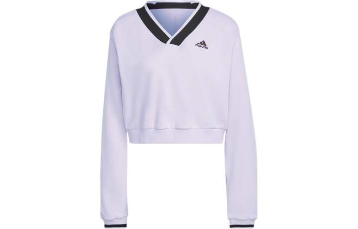 Adidas Adidas Sweatshirts Women's Light Pink V Neck Moderate Regular