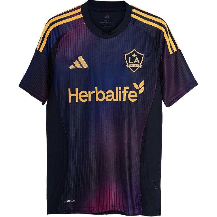 Adidas Adidas Los Angeles Galaxy Soccer Jersey Fan Edition Men's Dark Blue/Purple