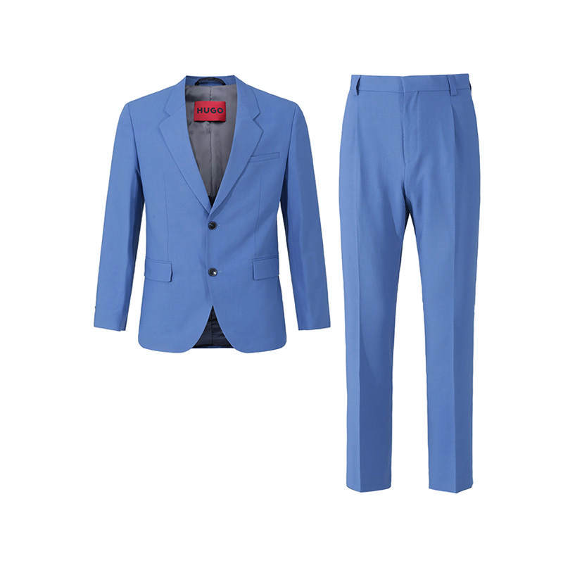 HUGO BOSS Suit Clothing Sets Men's Blue