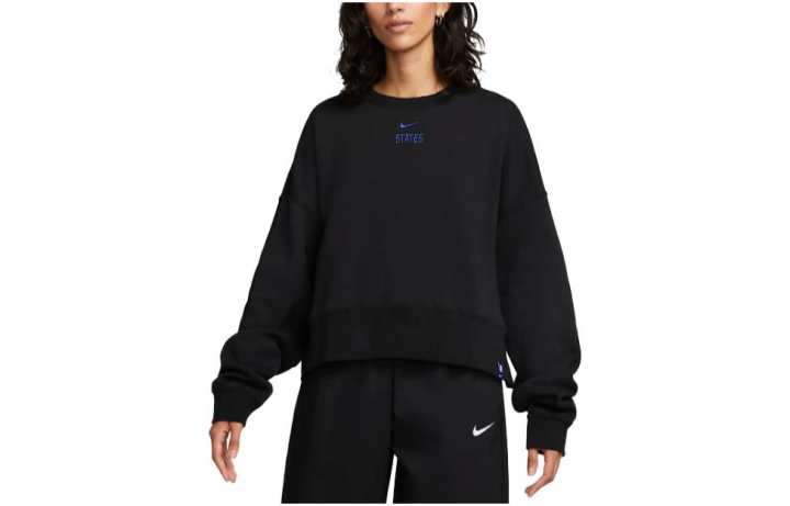 Nike Nike Sweatshirts Women's Black Crew Neck Moderate Other