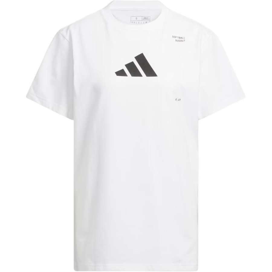 Adidas Adidas T Shirts Women's White Crew Neck Moderate Other