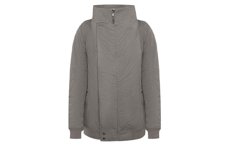Rick Owens DRKSHDW Jackets Women's Gray Turtleneck Moderate Other