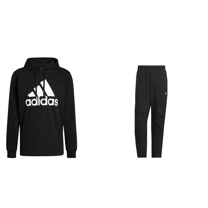 Adidas Adidas Sweatshirt Sets Unisex Hooded Moderate
