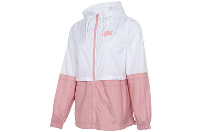 Nike Nike Jackets Women's White Hooded Moderate Other