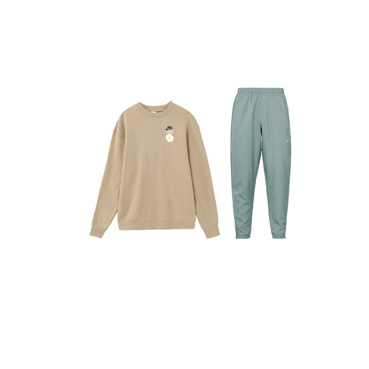 Nike Nike Sweatshirt Sets Men's Crew Neck Moderate