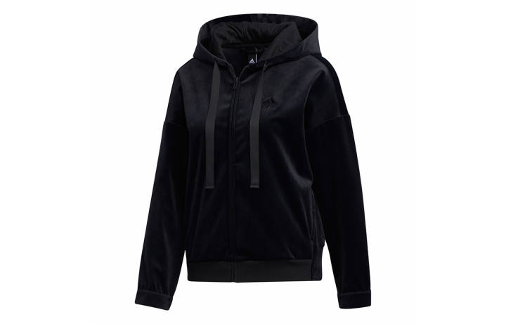 Adidas Adidas Jackets Women's Black Hooded Moderate Other