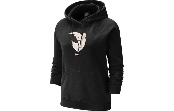 Nike Nike Sweatshirts Women's Black Hooded Moderate Regular