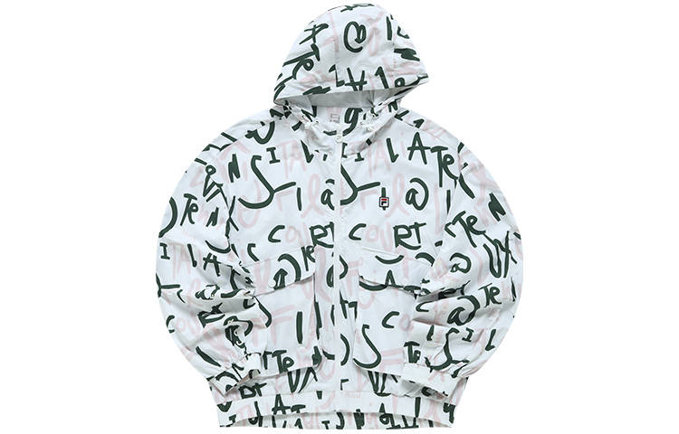 FILA Athletics Jackets Women's All Over Print Hooded Moderate Other