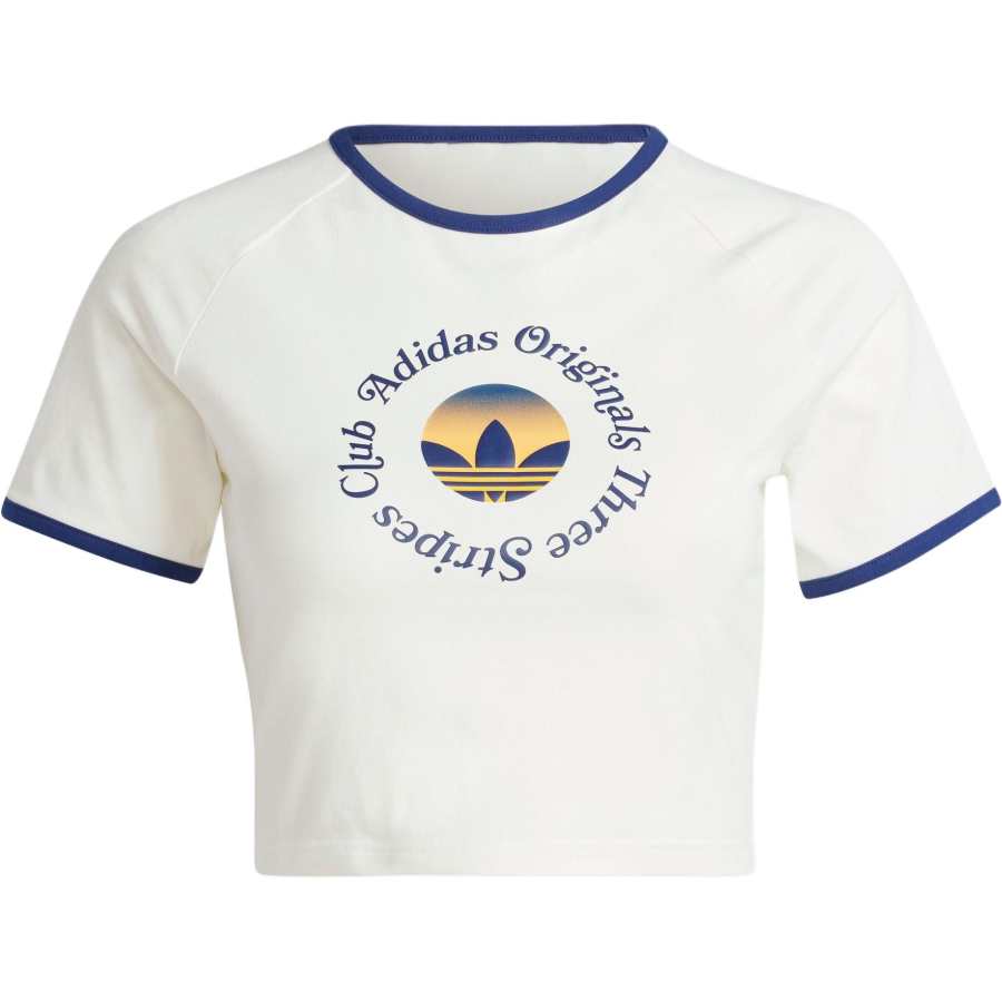 Adidas Originals T Shirt Women's Jade White
