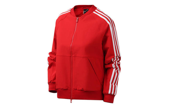 Adidas Adidas Jackets Women's Red Baseball Collar Moderate Other
